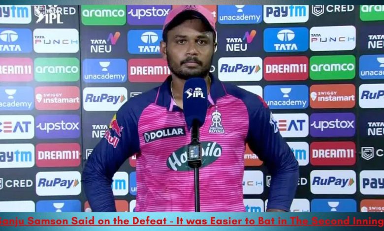 RR vs GT Sanju Samson