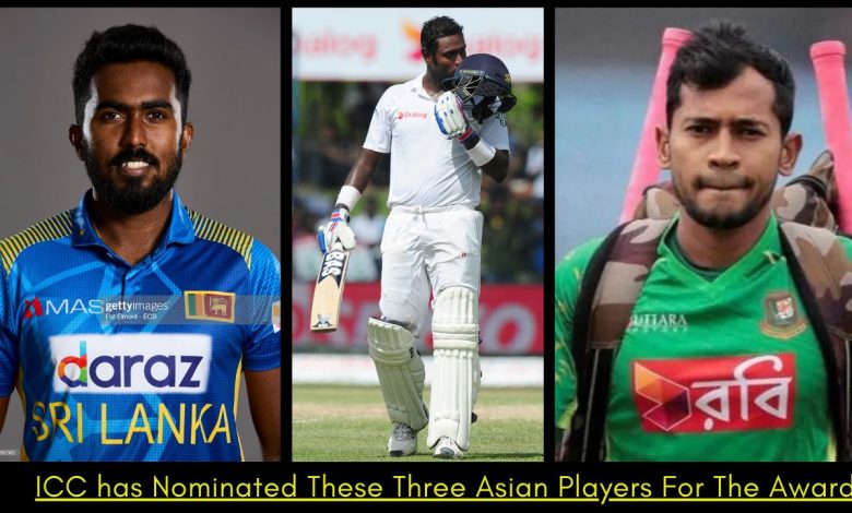 ICC Men's Player of the month 2022